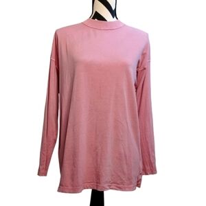 We The Free 100% Cotton Long-sleeve Funnel Neck Tunic Top
